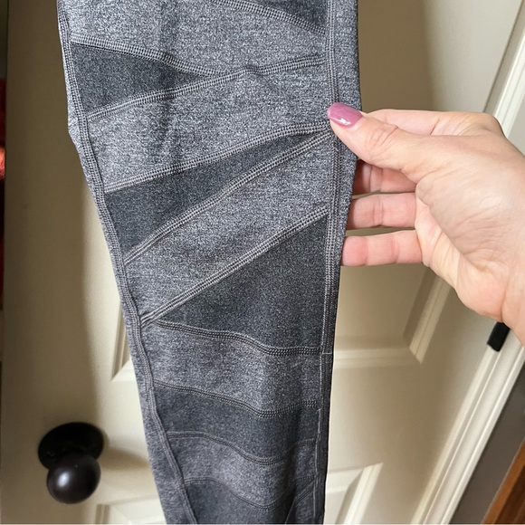 Like New Lululemon Wunder Under HR Tight SE Tech gray size 6 - Picture 8 of 10